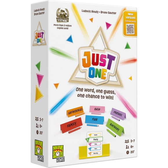 Juego de fiesta Asmodee Just One Mystery Word cooperativo para mayores de 8 años