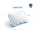 thumbnail image 3 of SENSEI Almohada Handy de Memory Foam portatil para Viajes Camping 2 pack, 3 of 3