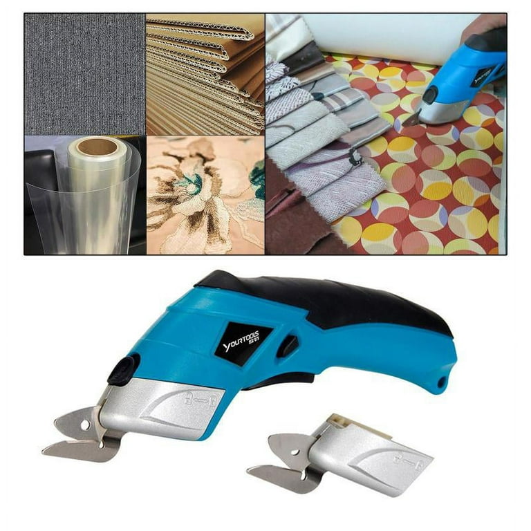 Electric Scissors Cutting Fabric, Cordless Electric Fabric Cutter