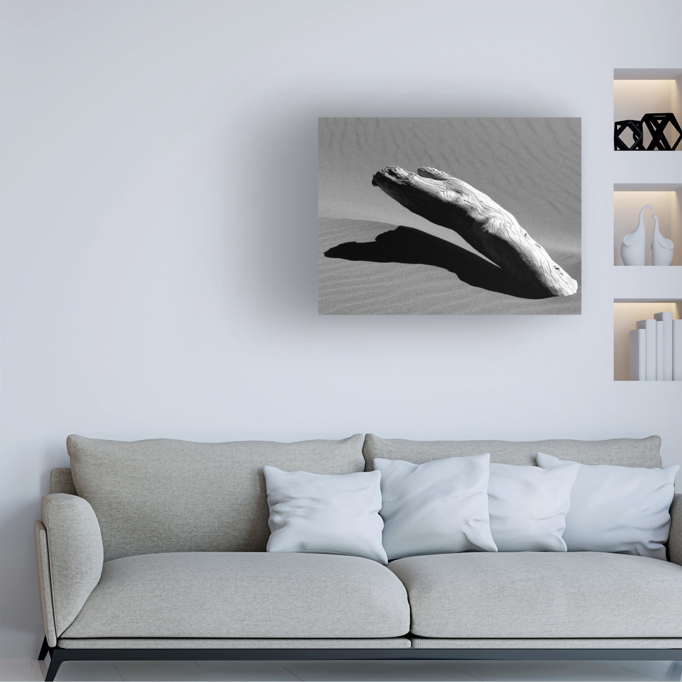 Canvas Wall Art - Miron Abramovici 'Ergo' Wall Art for Living Room, Bedroom, or Office Décor by Trademark Fine Art - 19 x 14 Inches