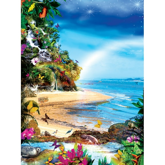 Beach Butterflies 1000 Piece Jigsaw Puzzle by SunsOut