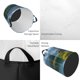 thumbnail image 2 of Balery Majestic Deer Mountain Lake Cesta de ropa redonda con asas, impermeable, independiente, para ropa, juguetes, dormitorio y familia-Medium, 2 of 6