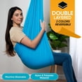 thumbnail image 2 of FRIENDLY CUDDLE Columpio Terapéutico Sensorial para Interior, Hamaca de Integración Sensorial (diseñ multicolor, 2 of 8