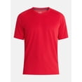 thumbnail image 5 of Athletic Works Men’s and Big Men’s DriWorks Mesh Tee with Short Sleeves, Sizes XS-4XLT, 5 of 5