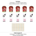 thumbnail image 6 of Big Dot of Happiness Farm Animals - Barnyard Baby Shower or Birthday Party Centerpiece Sticks - Table Toppers - Set of 15, 6 of 7