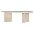thumbnail image 2 of Pemberly Row Contemporary 47.63" Alder White MDF Coffee Table, 2 of 4