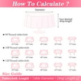 thumbnail image 4 of TANIASH 6 Packs Nappe Ronde Blanche -90inch, 100% Polyester Tissu Vêtements de Table Lavables pour Mariage / Fête, 4 of 5