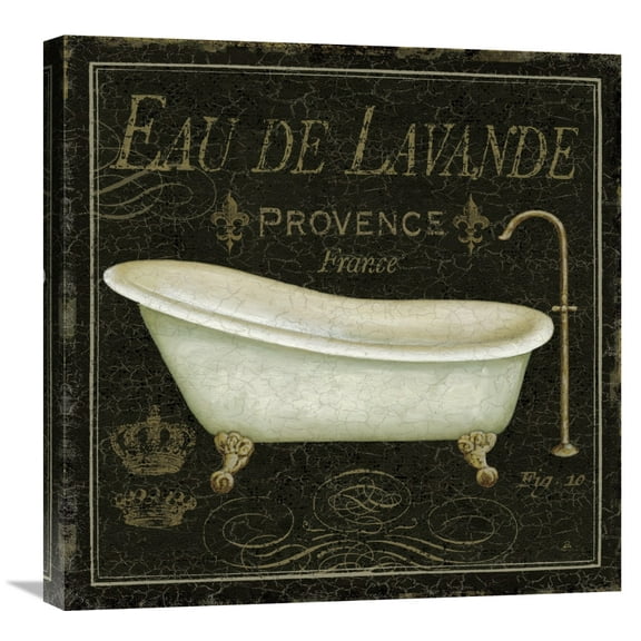 Global Gallery Daphne Brissonnet 'Bain de Luxe I' Canvas Wall Art