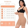 thumbnail image 7 of Werena Shapewear Shorts Tummy Control for Women High Waisted Body Shaper Underwear Slimming Slip Shorts Under Dresses, 7 of 7