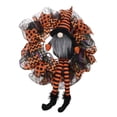 thumbnail image 7 of Festival Halloween Wreath Hanging Sign Gothic Wreath Horror Decorations, 7 of 7
