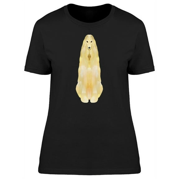 Amazing Afghan Hound Dog Tee Women's -Image by Shutterstock