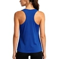 thumbnail image 3 of NELEUS Womens Workout Tank Tops for Athletic Yoga Running Gym Sleeveless Shirts Crewneck Racerback,Blue,US Size M, 3 of 8