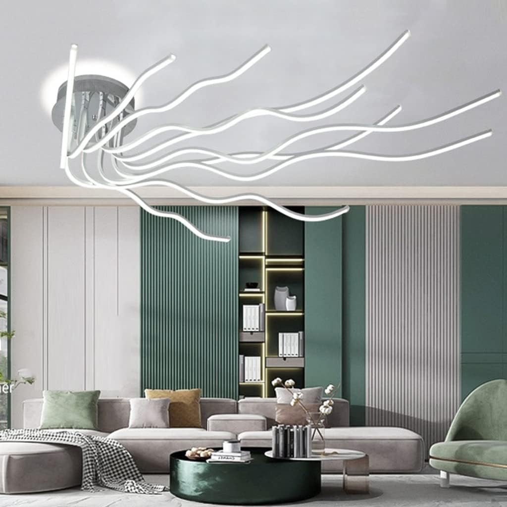 LED Flush Mount LED Modern Ceiling Light Ceiling Lamps Dimmable with Remote Control