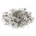 thumbnail image 1 of simhoa 200 Pcs Clou d'Oreille Vierge Boucles d'Oreilles Poteaux Coussinets Plats Réglages base DIY 8mm, 1 of 8