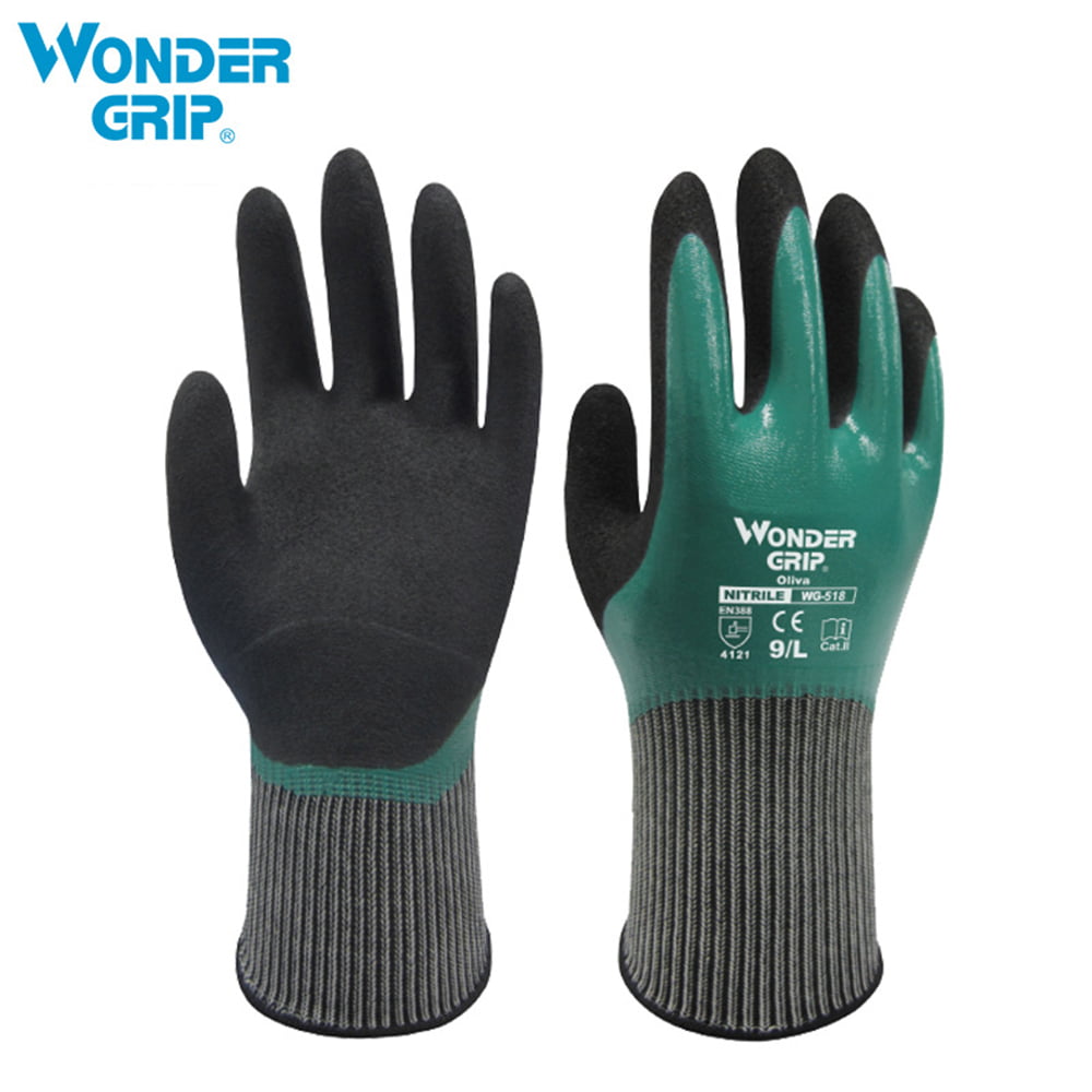 Wonder Grip Plus Coldproof Work Gloves Double Latex Coated Protection Gloves 