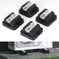 thumbnail image 1 of Pearwow Heavy Duty Floor Mounting Base Kit for Mini Split Air Conditioner Condenser,Pipe Mounting,Rubber Anti Vibration Pads,Air Compressor,Generator Vibration Isolator,4 Pack,Support up to 2000 lbs, 1 of 8