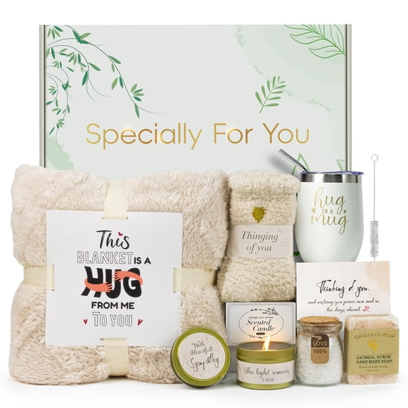 Sympathy Gift Baskets for Loss of Loved One, Bereavement Care Package for Women, Condolence Gift for Mom, Dad, Husband â?? Grief Support, Miscarriag