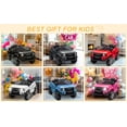 thumbnail image 6 of Winado Licensed Toyota 12V Kids Electric Ride On Car with Remote Control, Music, Lights, Black, 6 of 8
