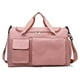 thumbnail image 1 of Gran bolso de hombro con múltiples compartimentos, rosa, 1 of 2
