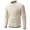 Beige, variant on JTieacloth Loose Fit Cardigan Sweaters Men's Autumn And Winter Crew Neck Pullover Sweater(Beige)