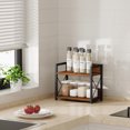 thumbnail image 4 of axGear Countertop Shelf Organizer 2 Tier Kitchen Spice Rack Office Table Organizer, 4 of 7
