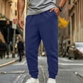 thumbnail image 7 of LWavelet Mens Sweatpants with Pockets Drawstring Elastic Waist Solid Color Jogger Pants Slim Fit Casual Long Pants Trousers, 7 of 7