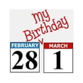 thumbnail image 3 of CafePress - 02/29 My Birthday - Kids Hooded Sweatshirt, Classic Hoodie, 3 of 4