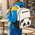 thumbnail image 2 of KUIFORTI Cute Panda Toddler Backpack Girls Boys Kids School Bag with Front Pockets Adjustable Straps Soft for Preschool Kindergarten Back to School Gifts, 2 of 7