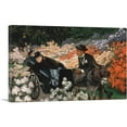 thumbnail image 1 of ARTCANVAS The Morning Ride 1898 Canvas Art Print by James Tissot - Size: 26" x 18" (0.75" Deep), 1 of 9