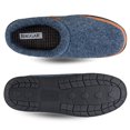 thumbnail image 6 of Haggar Mens Clog Slipper House Shoe Indoor/Outdoor with Memory Foam Comfort, 6 of 9