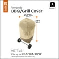 thumbnail image 4 of Classic Accessories Veranda™ Patio Kettle BBQ Grill Cover - Durable BBQ Cover with Heavy-Duty Weather Resistant Fabric (73422), 4 of 18