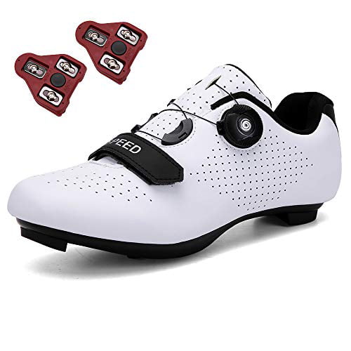 GENAI Women's Road Bike Cycling Shoes Included Cleats Compatible with SPD/MTB for Outdoor Cycling Shoes Mountain Biking Shoe