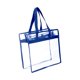 thumbnail image 1 of Bolsa de maquillaje transparente para deportes, playa, viajes de negocios y desplazamientos. Azul, 1 of 9