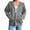 07# Gray, variant on Womens Hoodies Full Zip Up Jackets with Pockets for Women Cotton Plain Hoodie Outwear Drawstring Hooded Sweatshirt Coat Sky Blue S