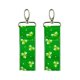 thumbnail image 1 of 2PCS St. Patrick's Day Lipstick Bag Four Leaf Clover Printed Lipstick Bag Festival Lipstick Storage Bag Portable Lipstick Cover for Women Use Style 1, 1 of 2