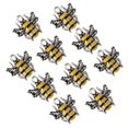 thumbnail image 1 of 10 Uds Colgantes de abeja goteo de aceite forma de abeja colgante de aleación artesanía joyería hacer adornos DIY ANGGREK Otros, 1 of 8