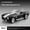 boxed black, variant on 1:24 1965 Shelby Cobra Convertible Roadster Model Simulation Sound Light Pulling Tire Shock Absorbing Boys Birthday Gift