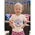 thumbnail image 6 of BemeyourBBs Cousin Crew Shirt Romper Baby and Toddler Matching Shirt Outfits Baby Girl Boy 4th of July Outfit Patriot Independence Day Clothes Short Sleeve Letter Star Print Summer T Shirt Top, 6 of 9