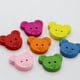 thumbnail image 3 of Botones de costura de madera, botones de madera de colores, botones de oso de madera, botones de madera hechos a mano, botones de 2 agujeros, costura DIY Scrapbooking, artesanía de costura, 3 of 7