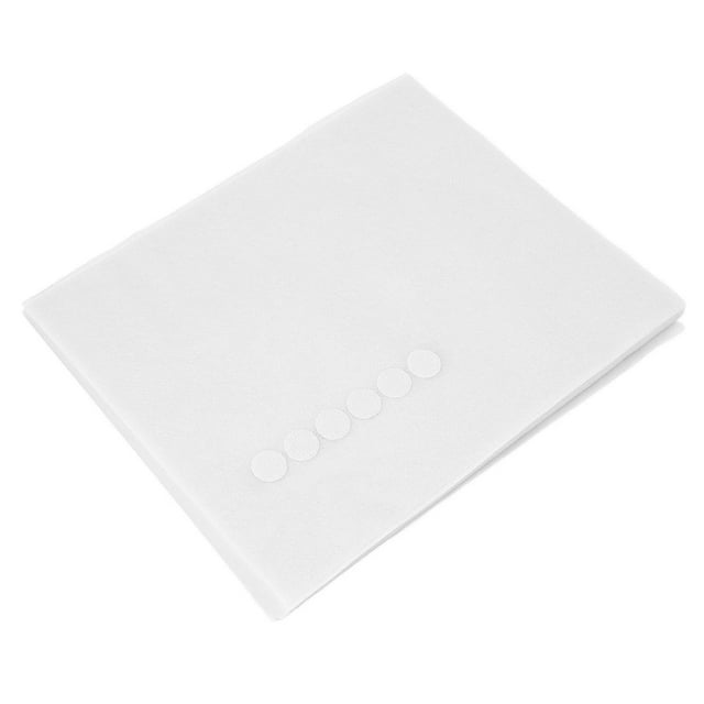 100 Pcs Nail Dust Collector Filters, Nail Dust Extractor, Cuttable Nail Vacuum Filters, White