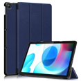 thumbnail image 1 of Case for Realme Pad 10.4 Inch RMP2102 RMP2103 Tablet Shell for Oppo Realme Pad 10.4 10 4 2021 Cover Folding Stand Leather Coque Dark Blue For Realme Pad 10.4, 1 of 6
