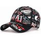 thumbnail image 1 of Unisex Graffiti Baseball Cap, Boys Outdoor Snapback HatBlack White Hiphop Hat, Dad Hat, Trucker hat for Men Women 98 Graffiti Hat Black -, 1 of 4