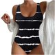 thumbnail image 2 of Trajes de baño para mujer, trajes de baño para mujer y traje de baño de playa de moda con estampado, traje de baño de verano para mujer, 2 of 3