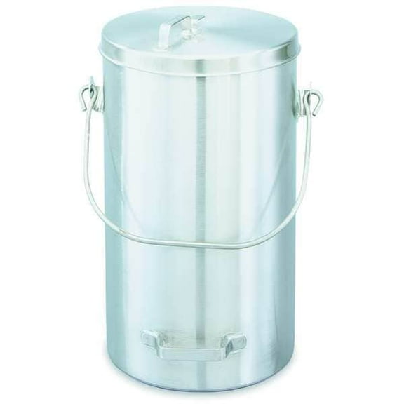 Vollrath Covered Ice Cream Pail,9 3/8 in Dia,SS 59200