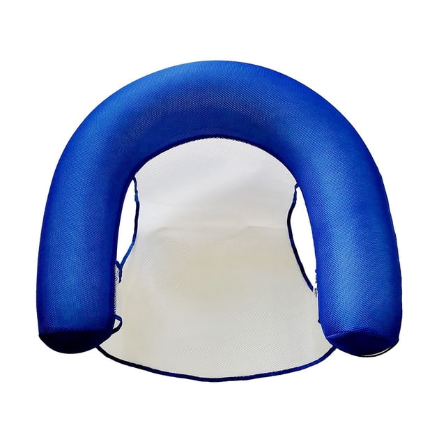 Tumbona inflable para piscina con asiento en U con cómodo asiento tipo cabestrillo, balsa inflable plegable para piscina, flotadores para piscina, diversión acuática de verano al aire libre YUNYI BRAND Deportes