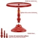 thumbnail image 3 of Juego de 3 soportes para tartas, soporte redondo de metal para tartas de postre, pizza de 8 pulgadas, 10 pulgadas, 12 pulgadas, bandeja para servir de Halloween para, 3 of 9