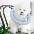 thumbnail image 4 of Dog Cones, for Pet Surgery, Recovery Cone Collar Prevent Dogs & Cats from Biting & Scratching for Most Dogs & Cats,Sblue-gray, 4 of 8