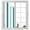 Bronze, variant on Static Cling Door Window Covering, Blue Grey Stripe Window Privacy Film Frosted, Modern Farmhouse Vertical Striped UV Blocking Windows Film for Office, Hotel, Bedroom, 29.5 x 78.7 Inches