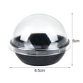 thumbnail image 7 of Travelwant 50Pcs Clear Plastic Single Individual Cupcake Muffin Dome Holders Cases Boxes Cups Pods, 7 of 7