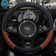 thumbnail image 5 of Leather Car Steering Wheel Cover For Mini Cooper R56 Clubman Countryman Clubvan Coupe Auto Accessories, 5 of 5